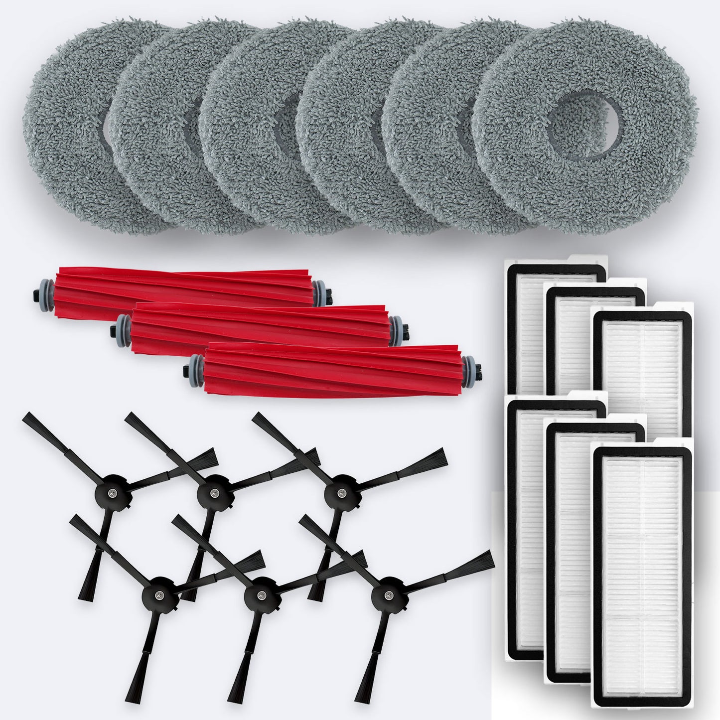 Zubehör Set für Roborock QRevo MaxV, QRevo Plus, QRevo S, QRevo Pro