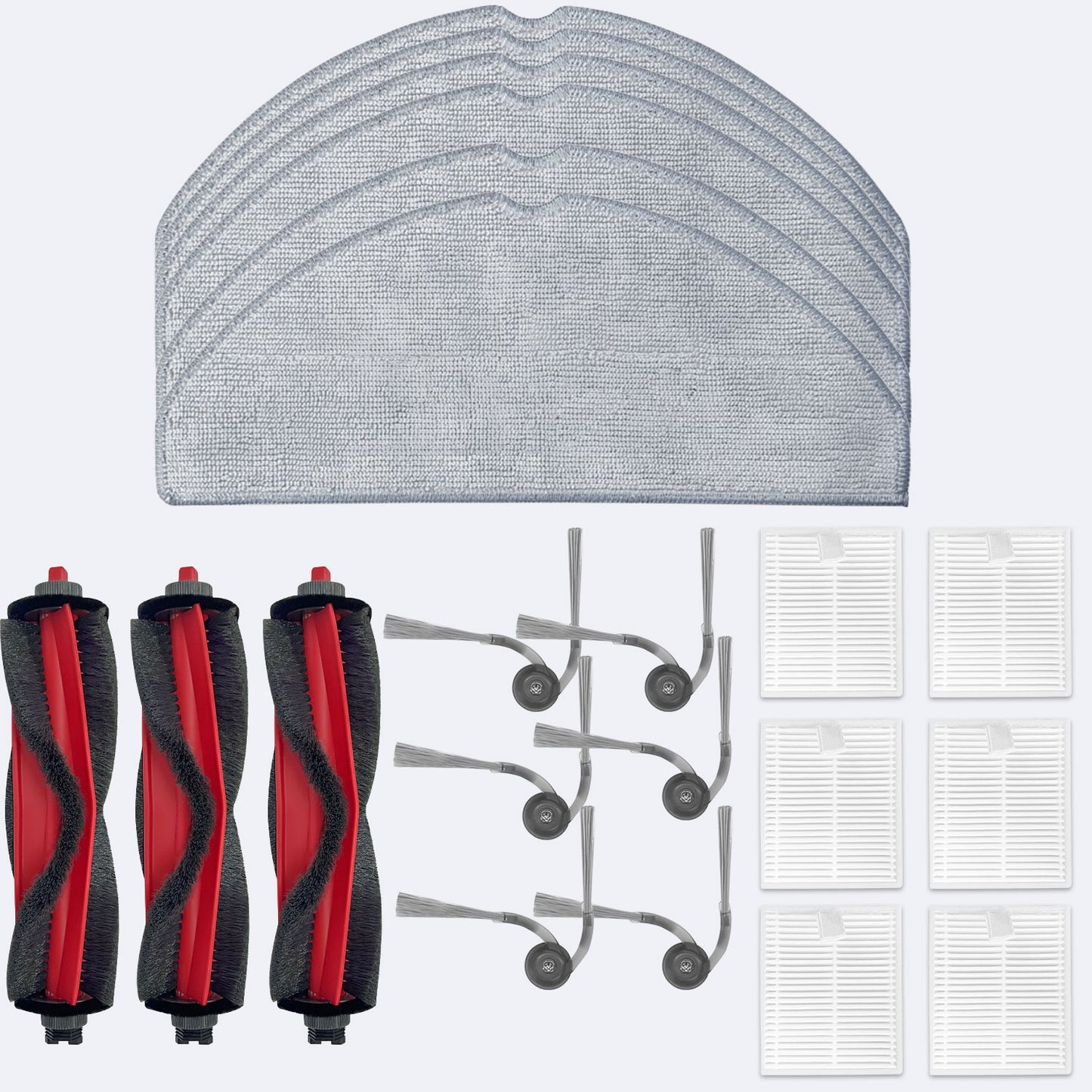 Zubehör Set für Roborock Q7 TF/TF+, Q7 M5/M5+, Q7 L5/L5+, Q7 BF/BF+