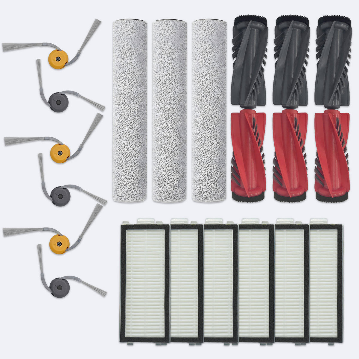 Zubehör Set für Roborock QRevo Curv 2 Flow
