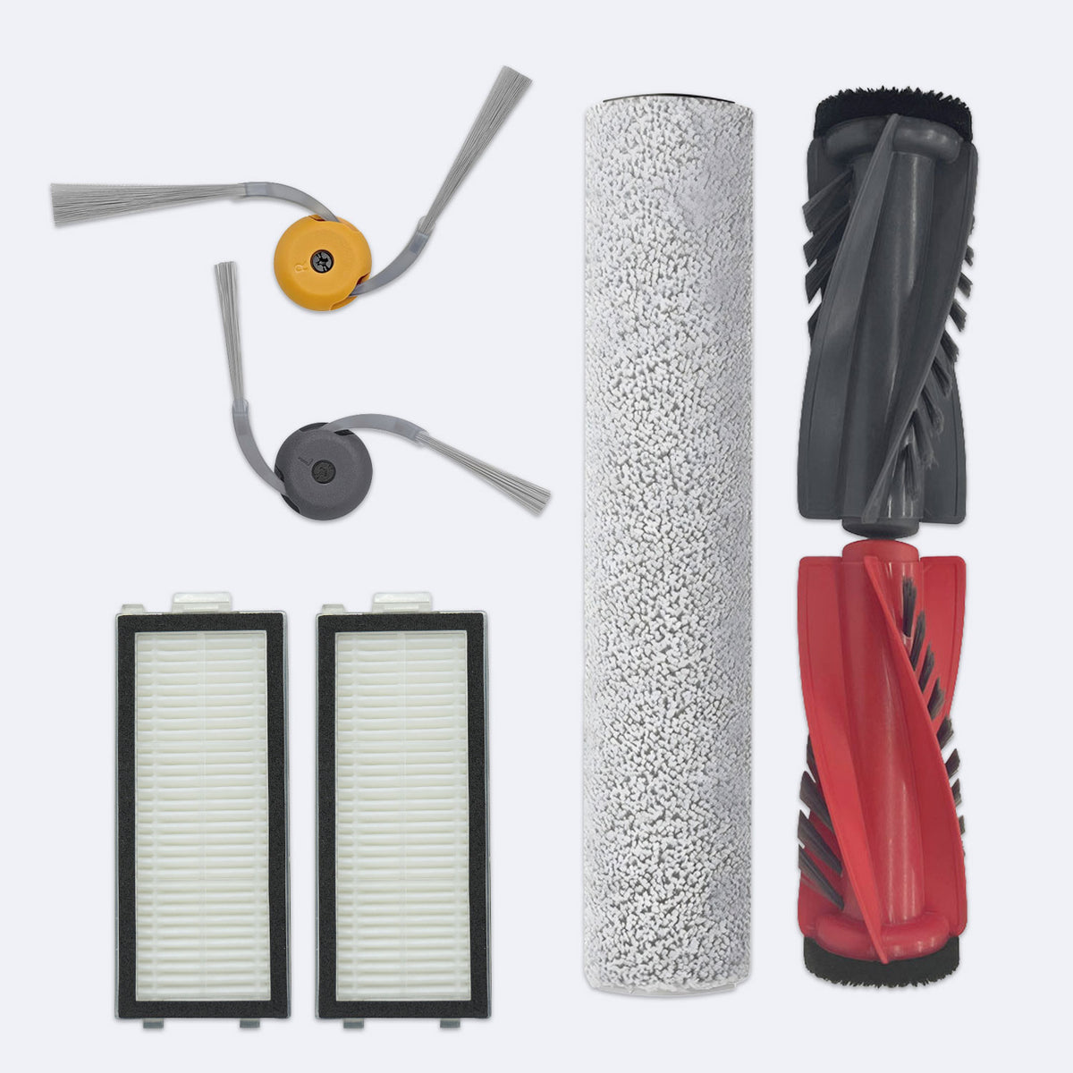 Zubehör Set für Roborock QRevo Curv 2 Flow