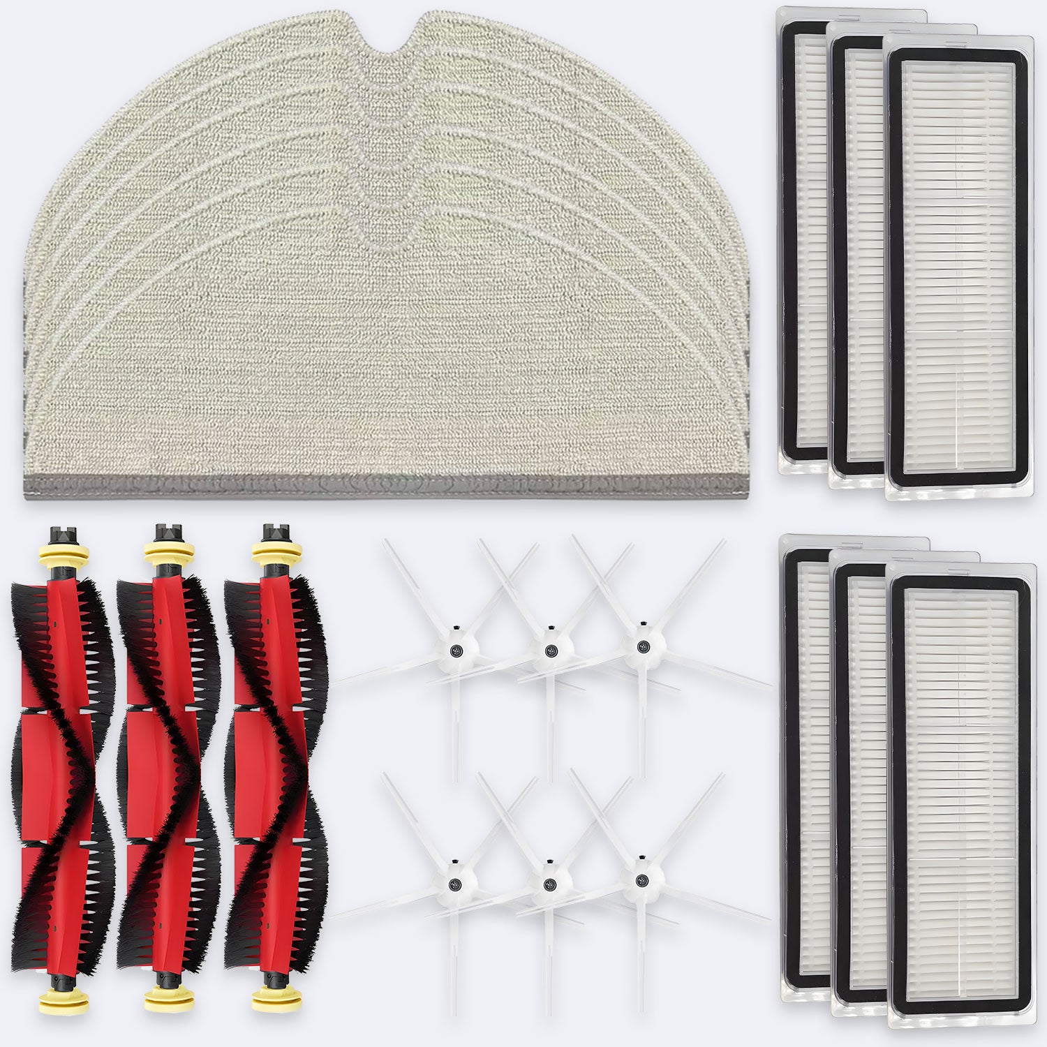 Confezione da 4 filtri per Xiaomi Roborock S5 S5 Max S50 S55 S6 S6 Pure S6 MaxVT6 T7/T7 Pro robot aspirapolvere Confezione da 4 filtri per Xiaomi Roborock S5 S5 Max S50 S55 S6 S6 Pure S6 MaxVT6 T7/T7 Pro robot aspirapolvere