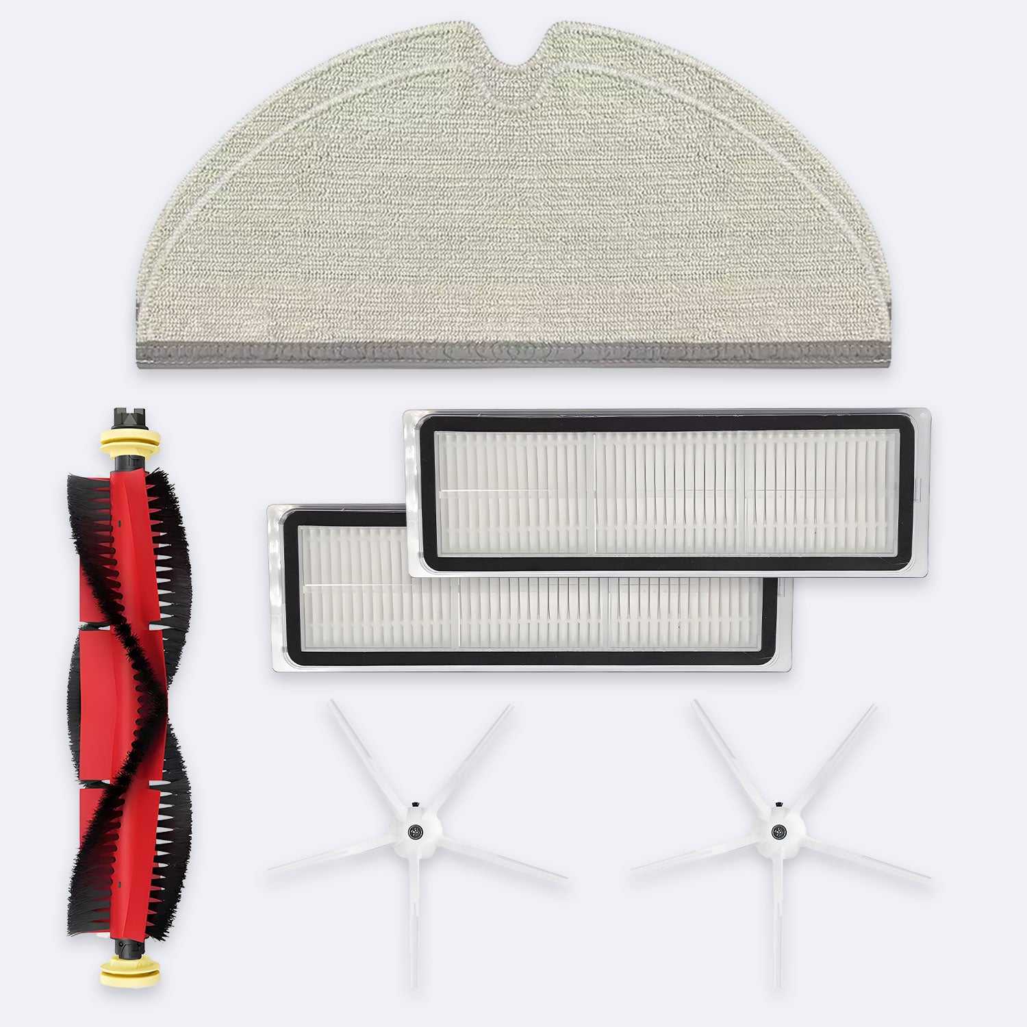 25 Pezzi Accessori Per Xiaomi Roborock S6 S60 S65 S5 MAX S6 Pure S6 MaxV - Kit Di Ricambio